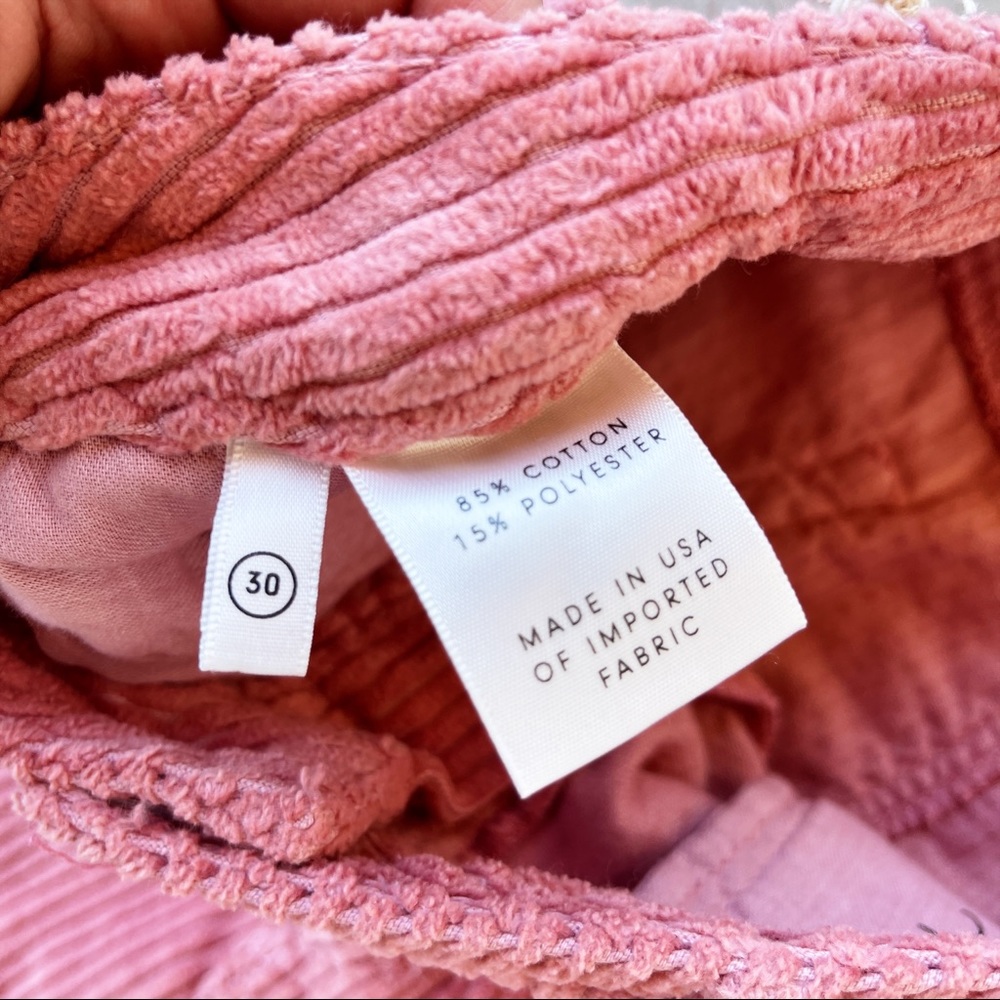 GRLFRND Zamira Pink Corduroy Mini Skirt - Picture 5 of 6